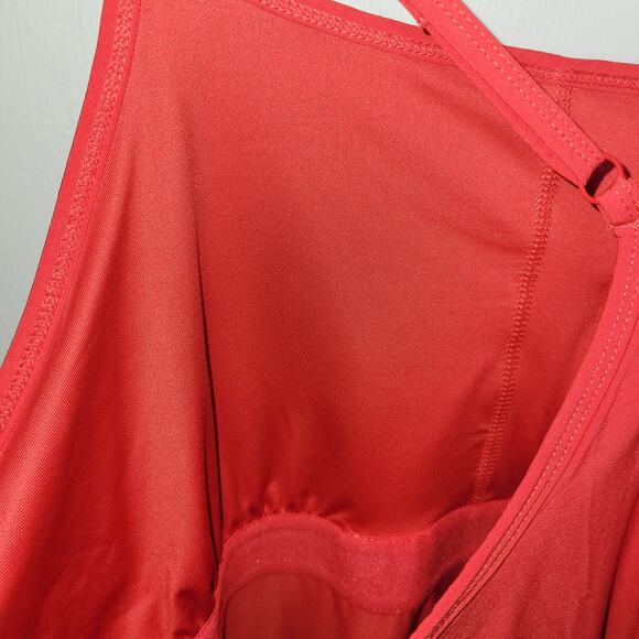 All in Motion Women Dress Size 2XL Red Pockets Liner Tennis UV Adjustable - Picture 4 of 11